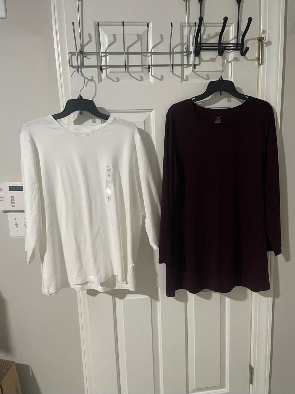 Classic Long Sleeve Women’s long sleeve solid toos 1x bundle